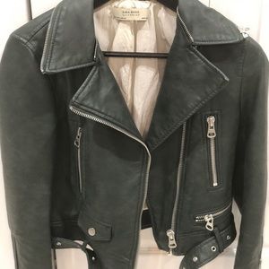 Zara leather jacket